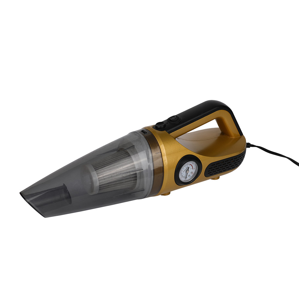 DC 12V 60W med däckpump 2 i 1 funktion bärbar bildammsugare